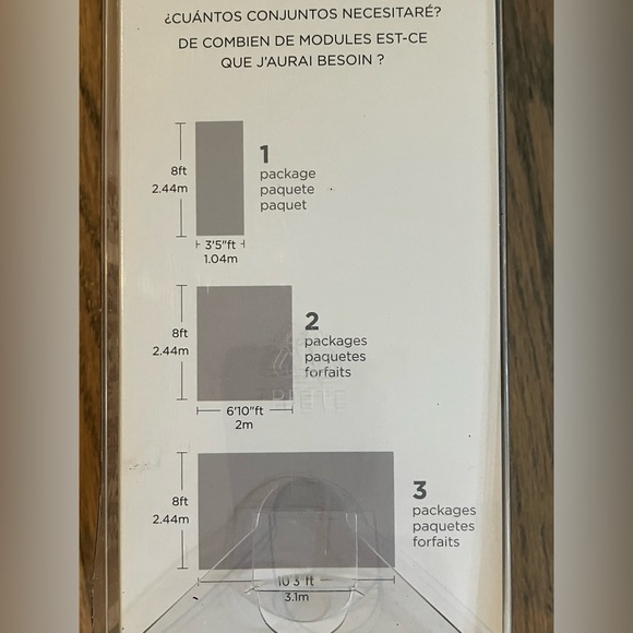 NEW!! NuWallpaper Wall Pops! Black & White Vinyl Peel & Stick Washable Wallpaper - Picture 12 of 14